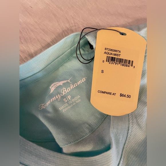 Tommy Bahama Mens SMALL T-Shirt Top Shirt Adult Beach Summer Casual Fun Preppy - Picture 5 of 10